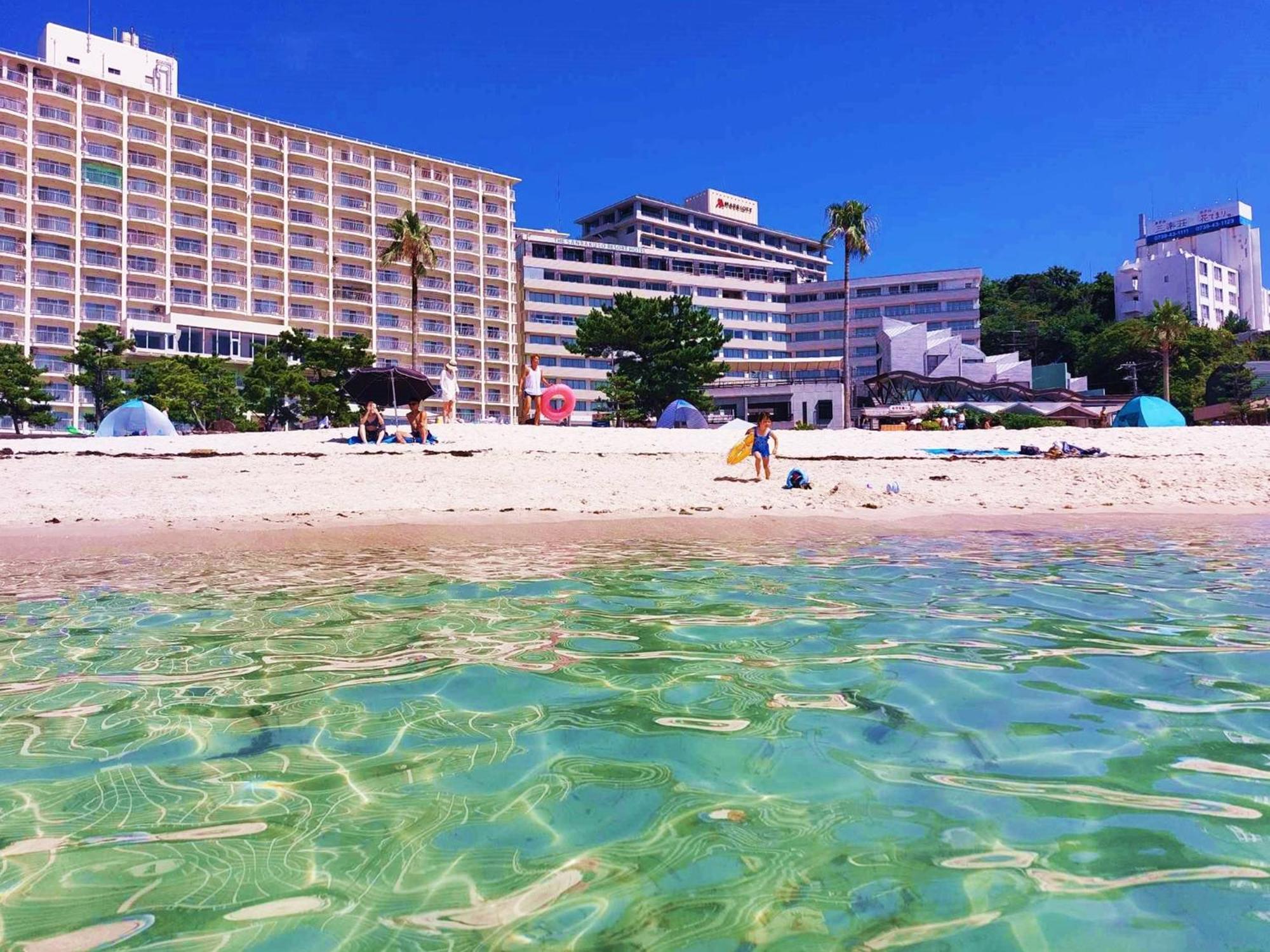 Hotel Sanrakuso Sirahama Kültér fotó