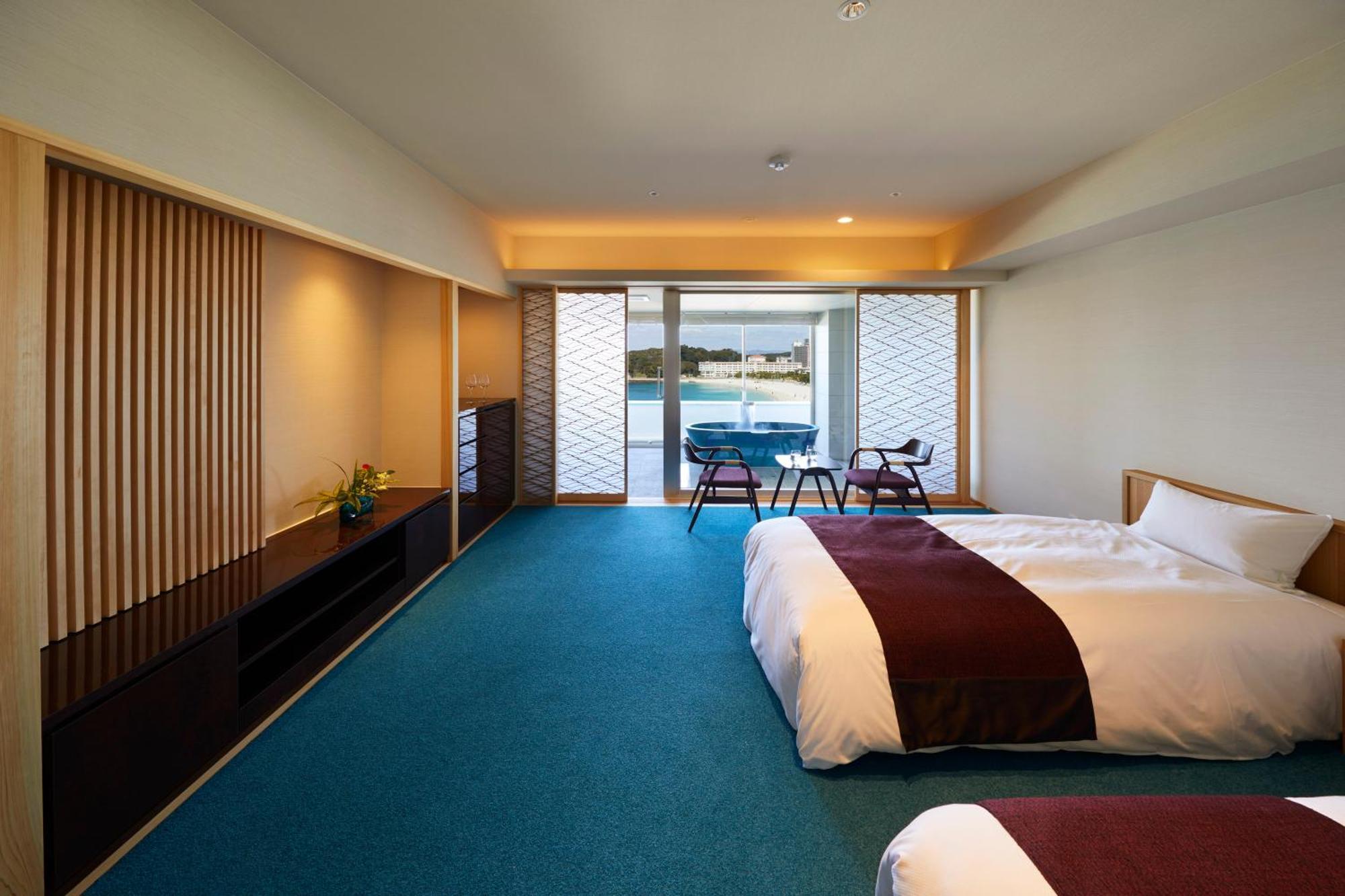 Hotel Sanrakuso Sirahama Kültér fotó